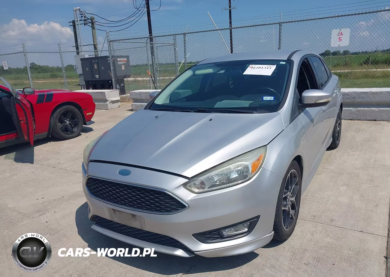 2015 Ford Focus Se VIN:1FADP3F27FL248167 - 2