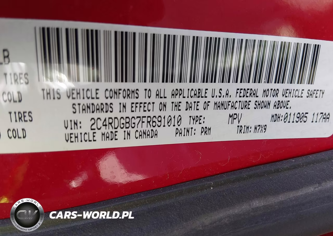 2015 Dodge Grand Caravan Se Plus VIN:2C4RDGBG7FR691010 - 9