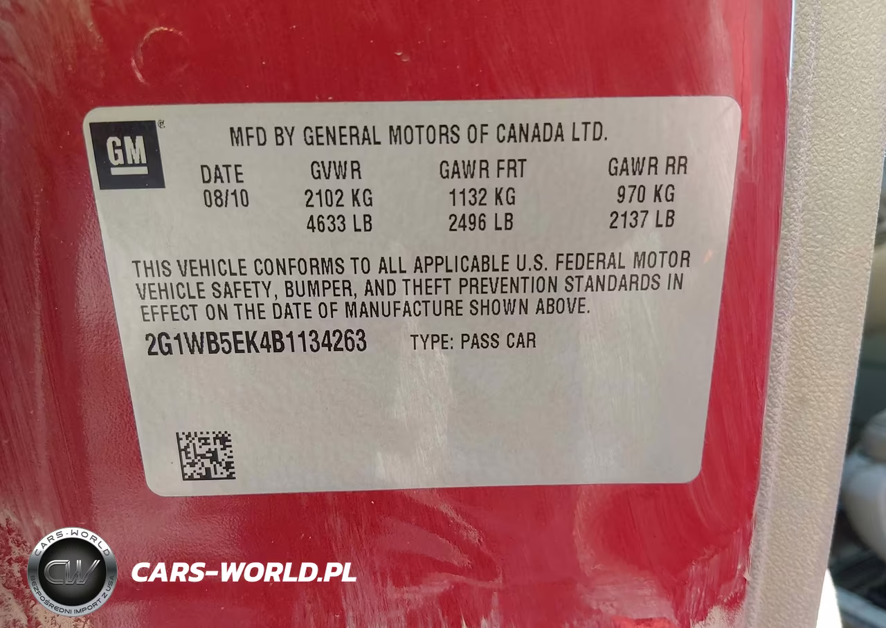 2011 Chevrolet Impala Lt VIN:2G1WB5EK4B1134263 - 9