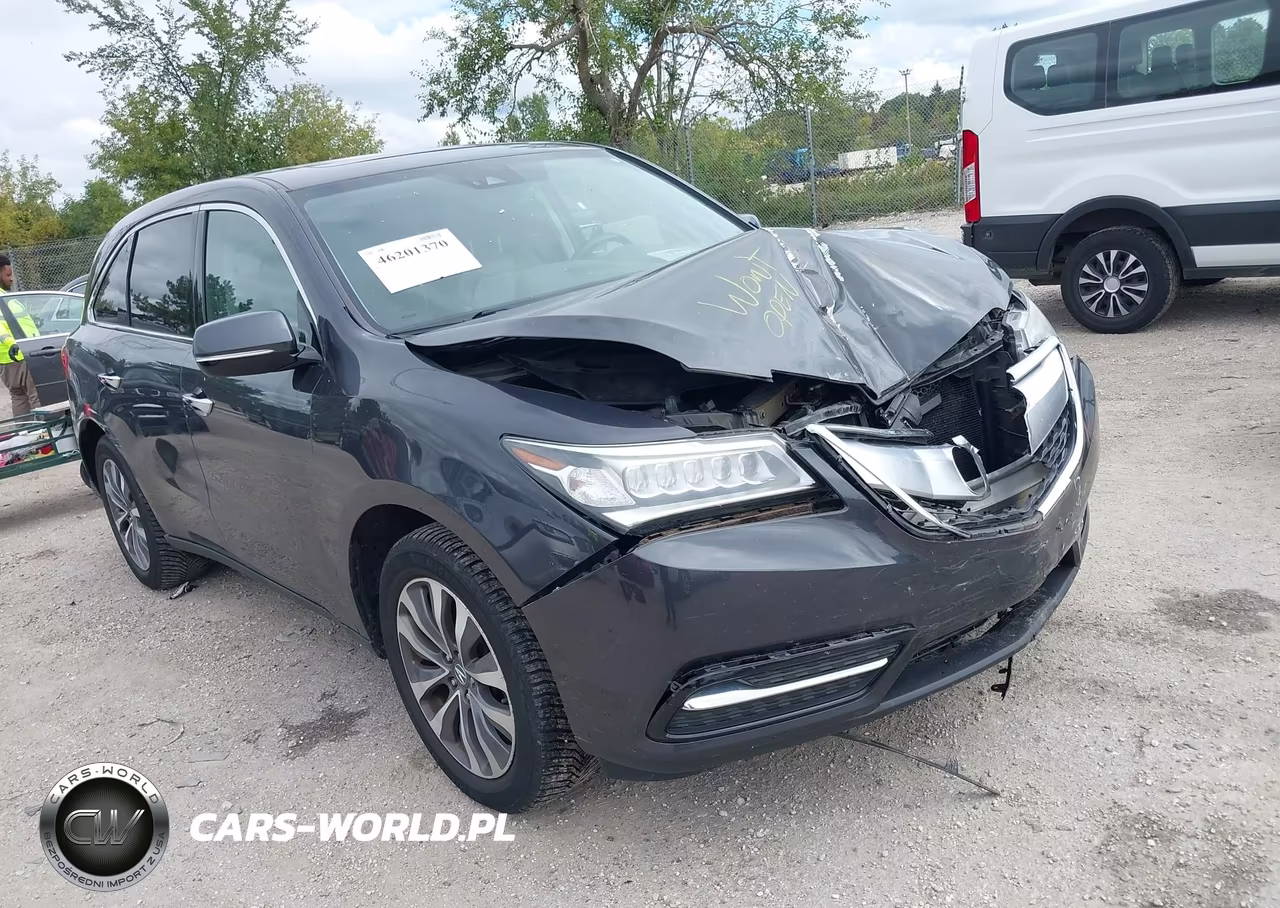 2016 Acura Mdx Technology Package-W-Tech-Acurawatch Plus VIN:5FRYD4H46GB059425 - 1