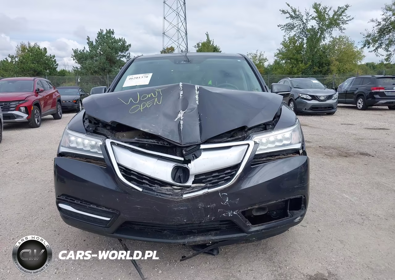 2016 Acura Mdx Technology Package-W-Tech-Acurawatch Plus VIN:5FRYD4H46GB059425 - 12