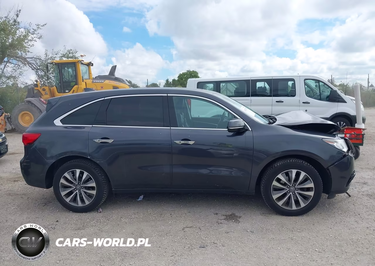 2016 Acura Mdx Technology Package-W-Tech-Acurawatch Plus VIN:5FRYD4H46GB059425 - 13