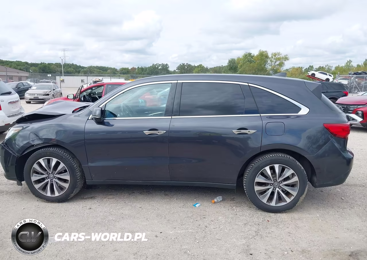 2016 Acura Mdx Technology Package-W-Tech-Acurawatch Plus VIN:5FRYD4H46GB059425 - 14