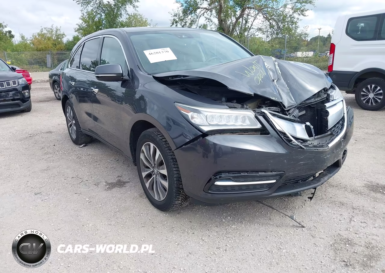 2016 Acura Mdx Technology Package-W-Tech-Acurawatch Plus VIN:5FRYD4H46GB059425 - 17