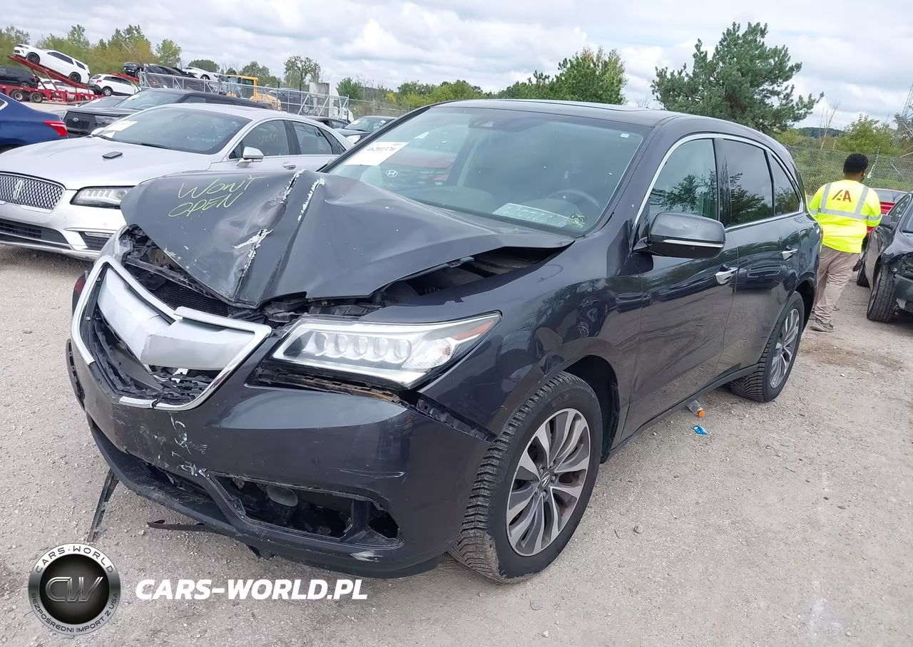 2016 Acura Mdx Technology Package-W-Tech-Acurawatch Plus VIN:5FRYD4H46GB059425 - 2