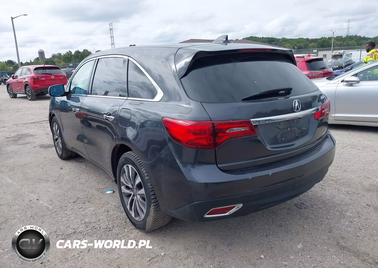 2016 Acura Mdx Technology Package-W-Tech-Acurawatch Plus VIN:5FRYD4H46GB059425 - 3