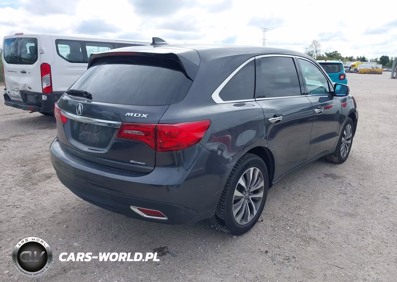 2016 Acura Mdx Technology Package-W-Tech-Acurawatch Plus VIN:5FRYD4H46GB059425 - 4