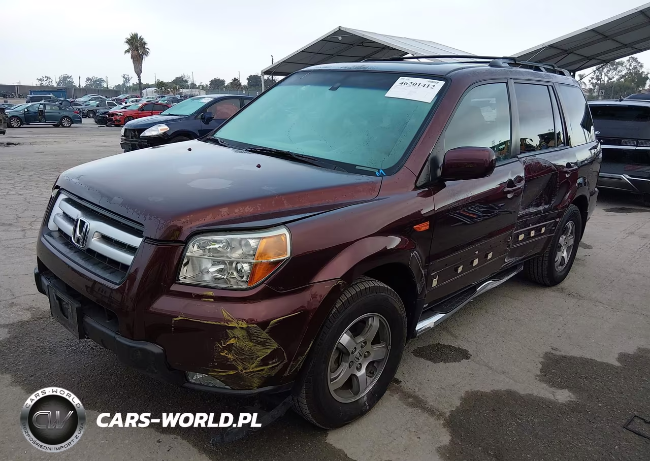 2008 Honda Pilot Ex-L VIN:5FNYF28538B022097 - 2