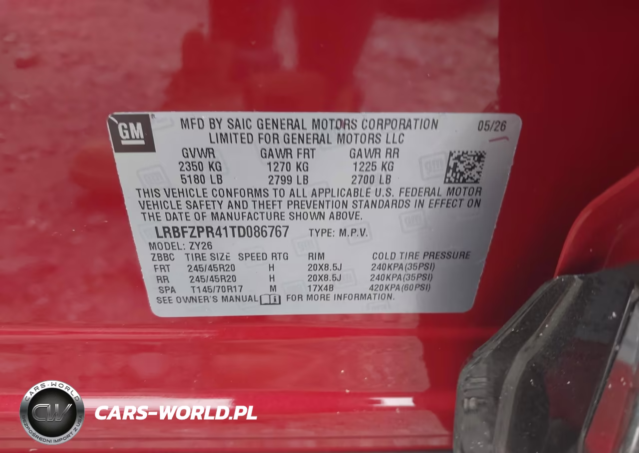 2026 Buick Envision Sport Touring Awd VIN:LRBFZPR41TD086767 - 9