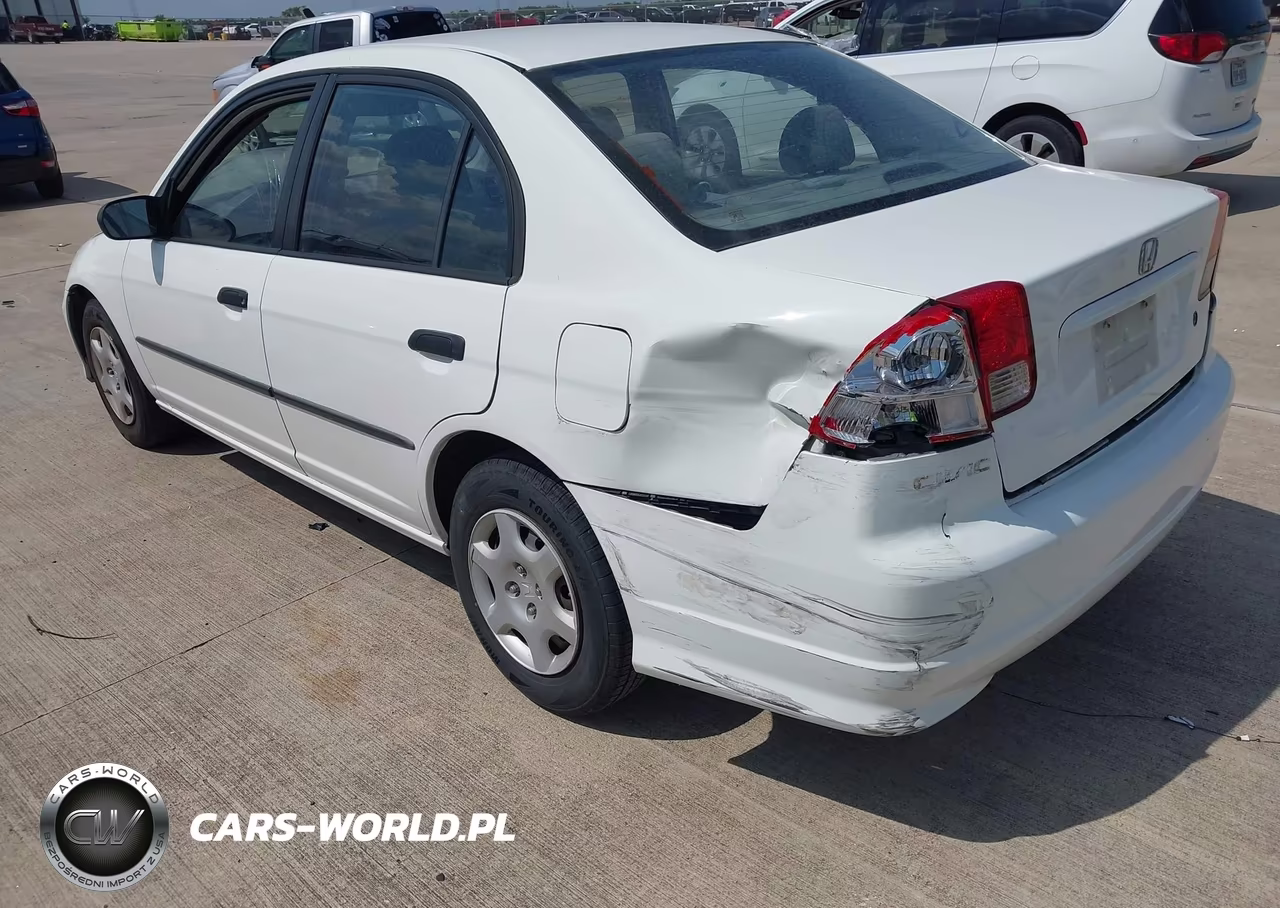 2004 Honda Civic Vp VIN:2HGES16384H608455 - 3