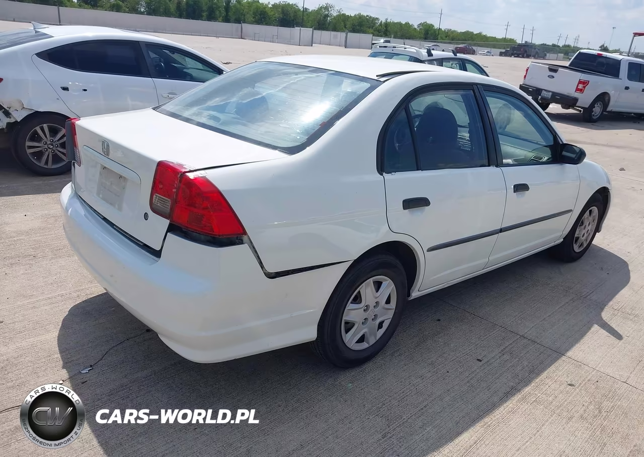 2004 Honda Civic Vp VIN:2HGES16384H608455 - 4