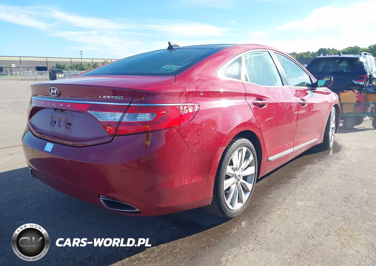 2014 Hyundai Azera Limited VIN:KMHFH4JG9EA345448 - 4