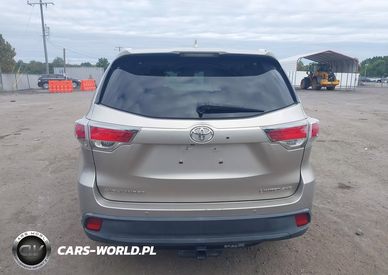 2015 Toyota Highlander Limited V6 VIN:5TDDKRFH6FS133915 - 16