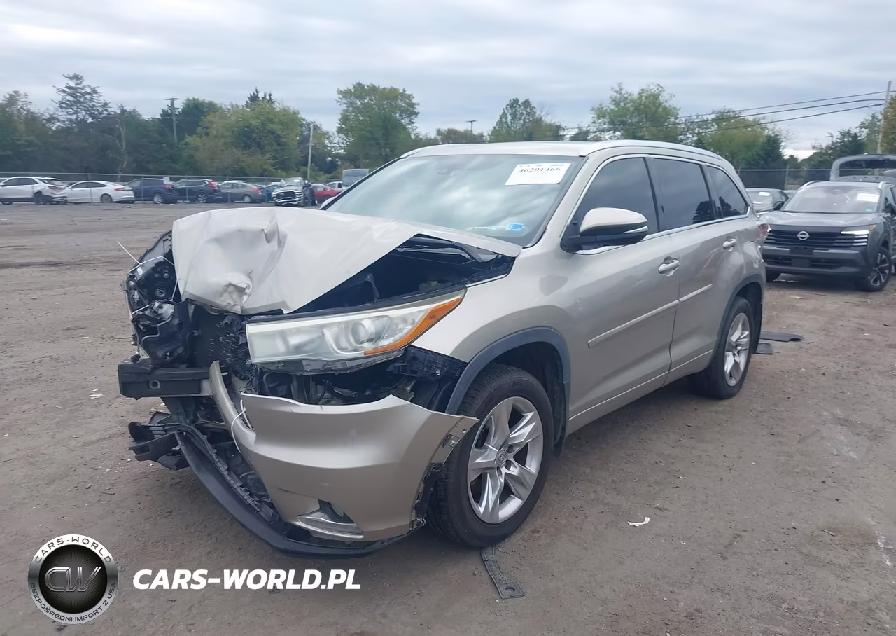2015 Toyota Highlander Limited V6 VIN:5TDDKRFH6FS133915 - 2