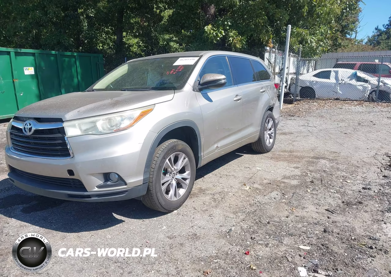 2016 Toyota Highlander Le Plus V6 VIN:5TDZKRFH7GS134255 - 2
