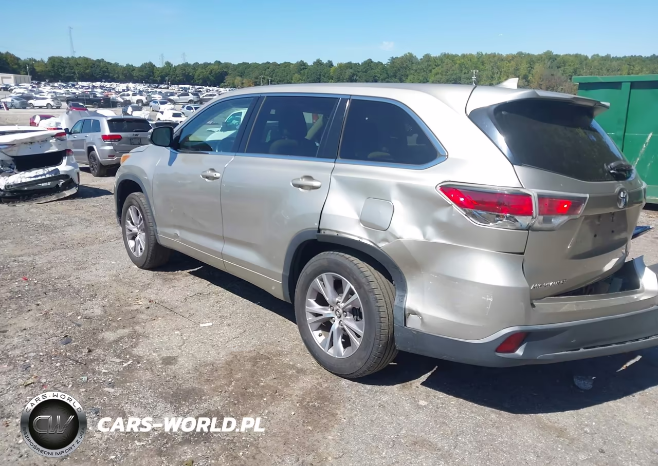2016 Toyota Highlander Le Plus V6 VIN:5TDZKRFH7GS134255 - 3