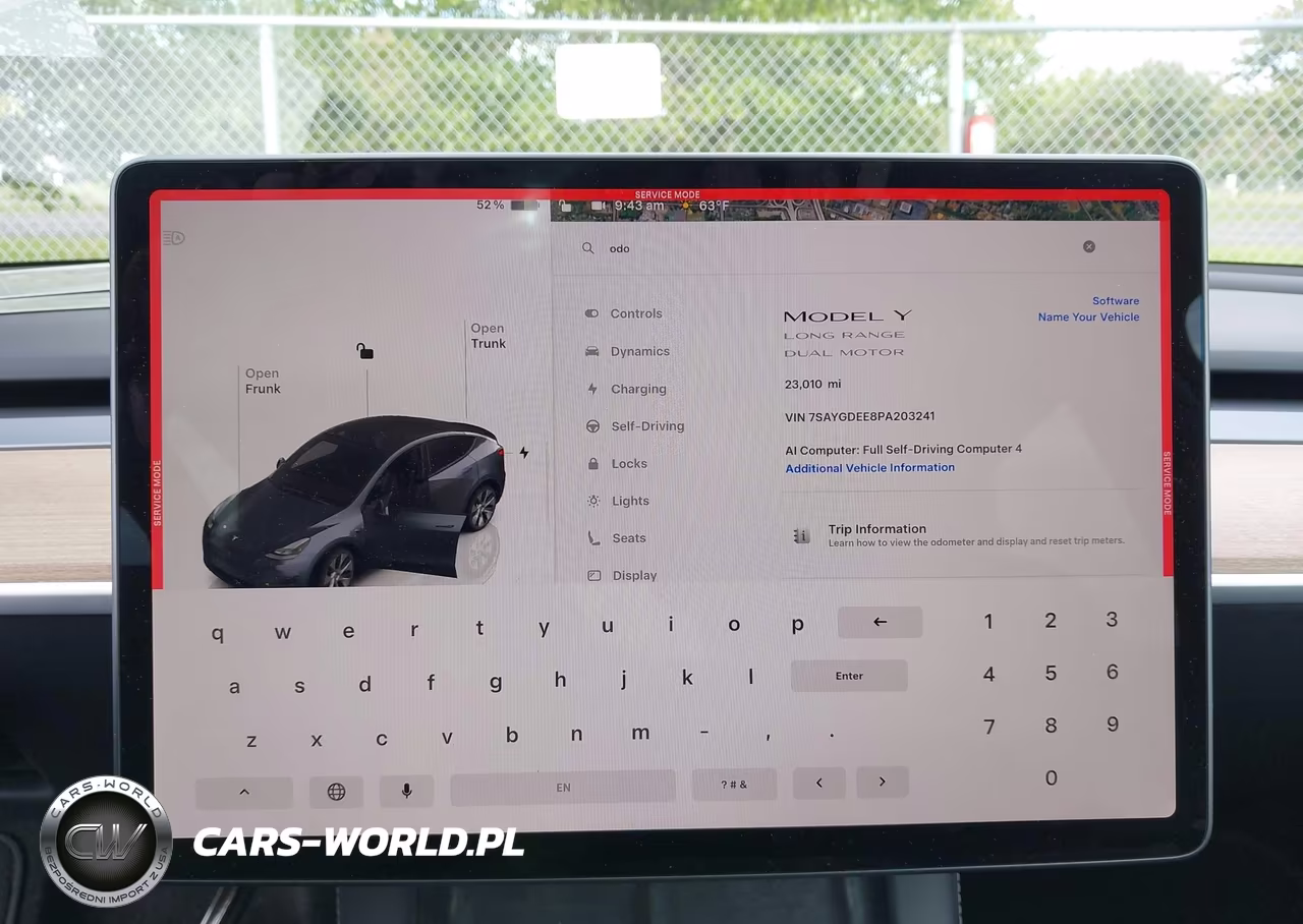 2023 Tesla Model Y Awd-Long Range VIN:7SAYGDEE8PA203241 - 7