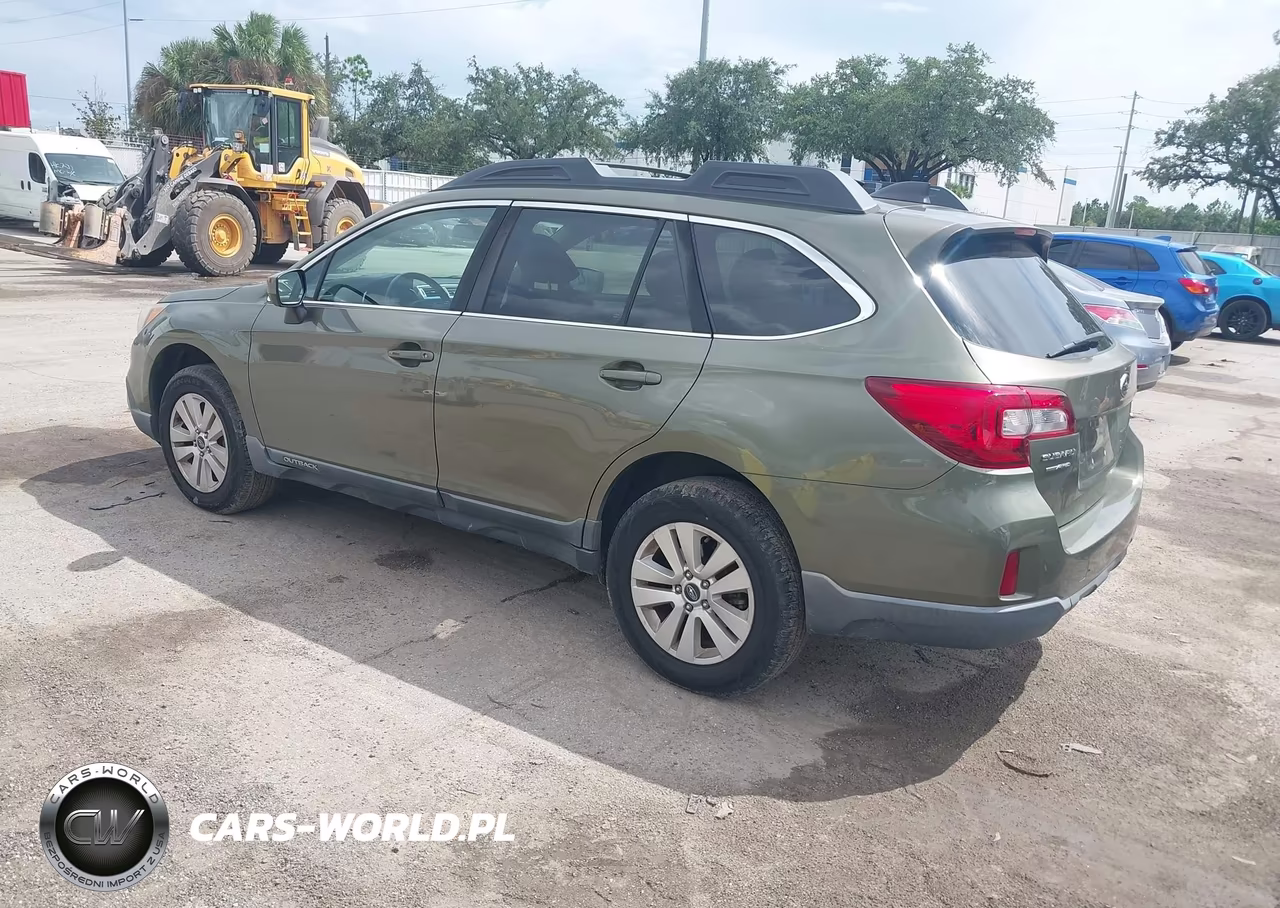2017 Subaru Outback 2.5I Premium VIN:4S4BSACC3H3350436 - 3