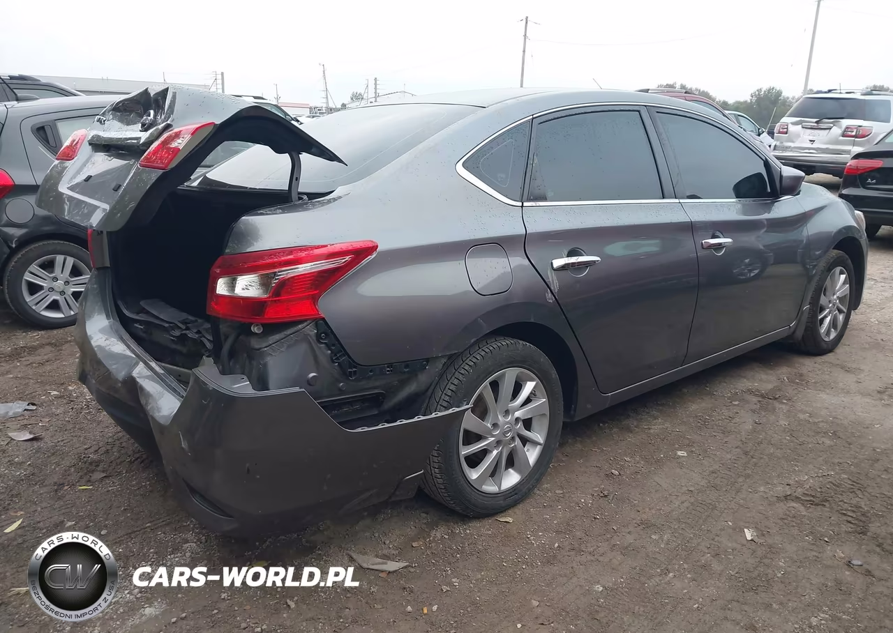 2019 Nissan Sentra S VIN:3N1AB7AP8KY408597 - 4