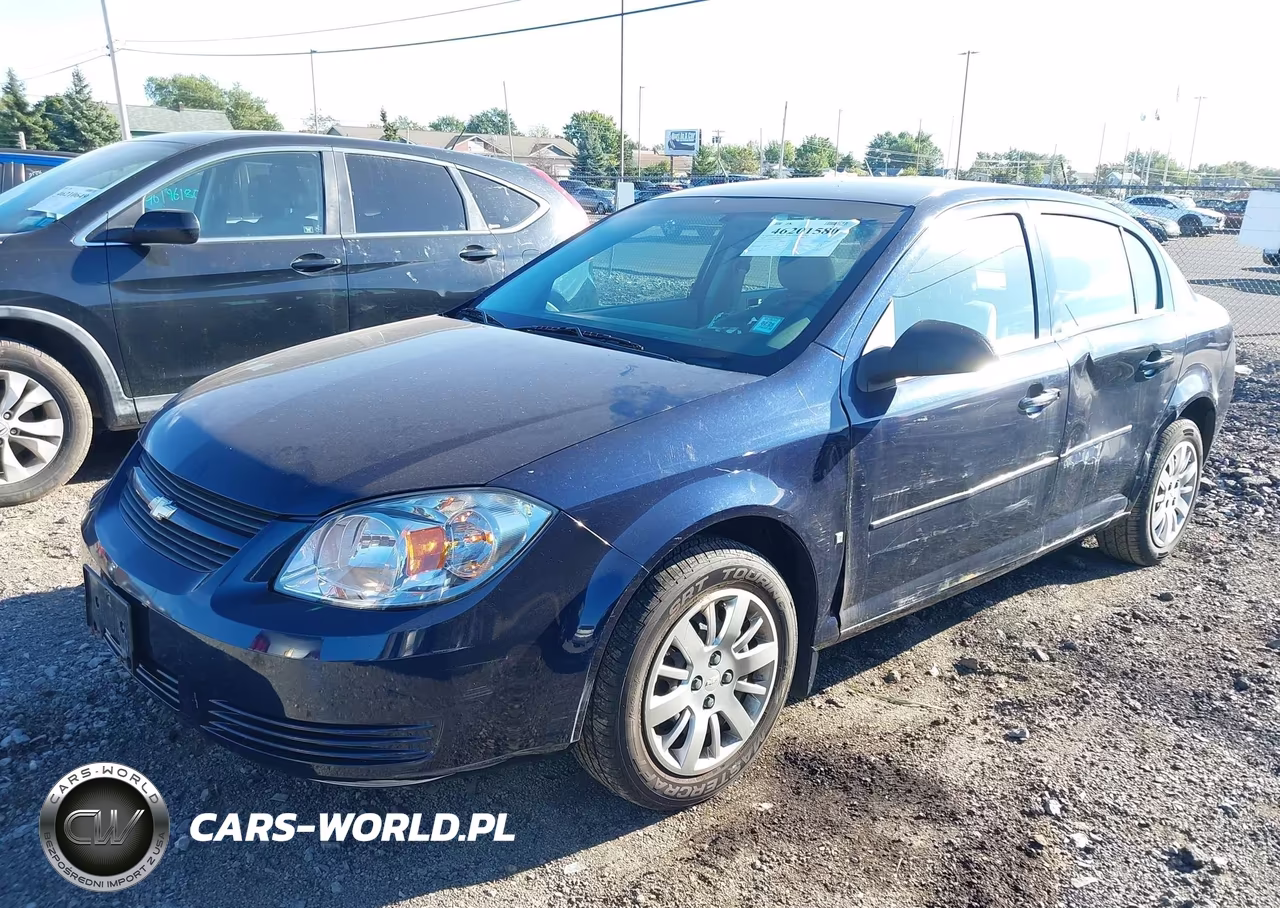 2009 Chevrolet Cobalt Ls VIN:1G1AS58H797105704 - 2