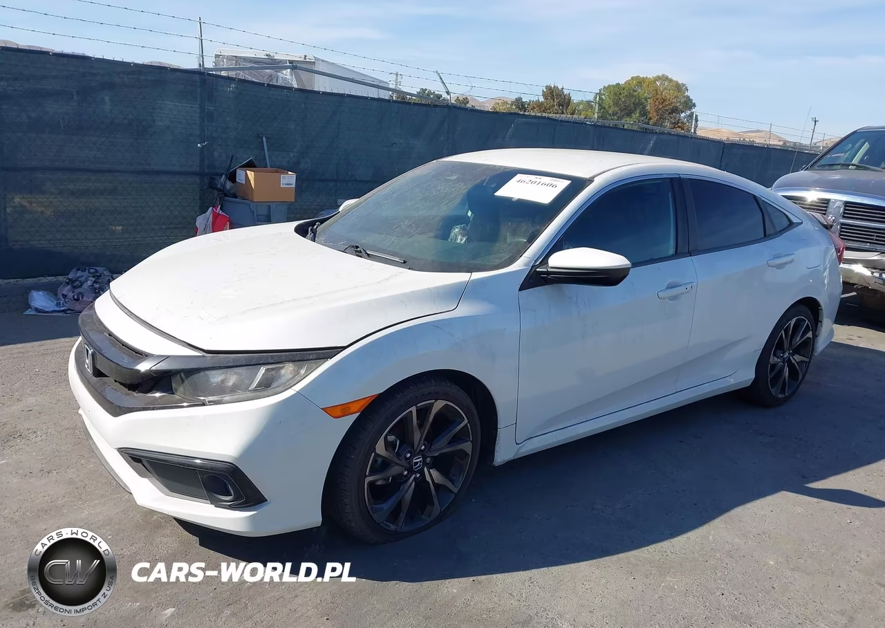 2021 Honda Civic Sport VIN:2HGFC2F88MH559289 - 2