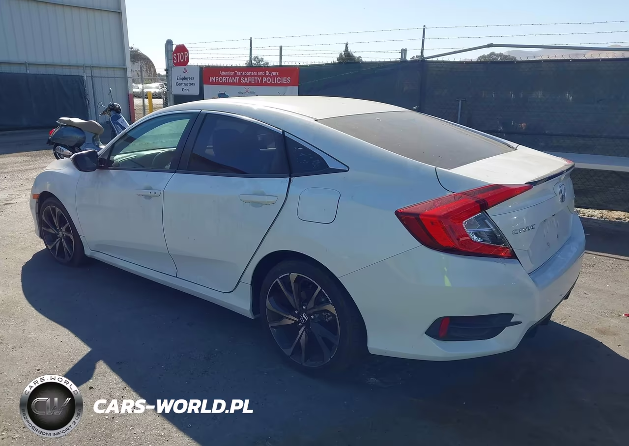 2021 Honda Civic Sport VIN:2HGFC2F88MH559289 - 3