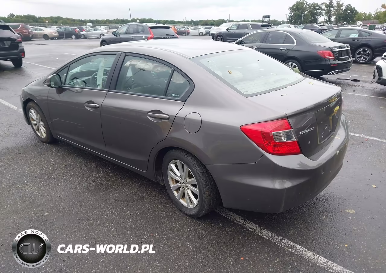 2012 Honda Civic Sdn Ex VIN:19XFB2F80CE393135 - 3