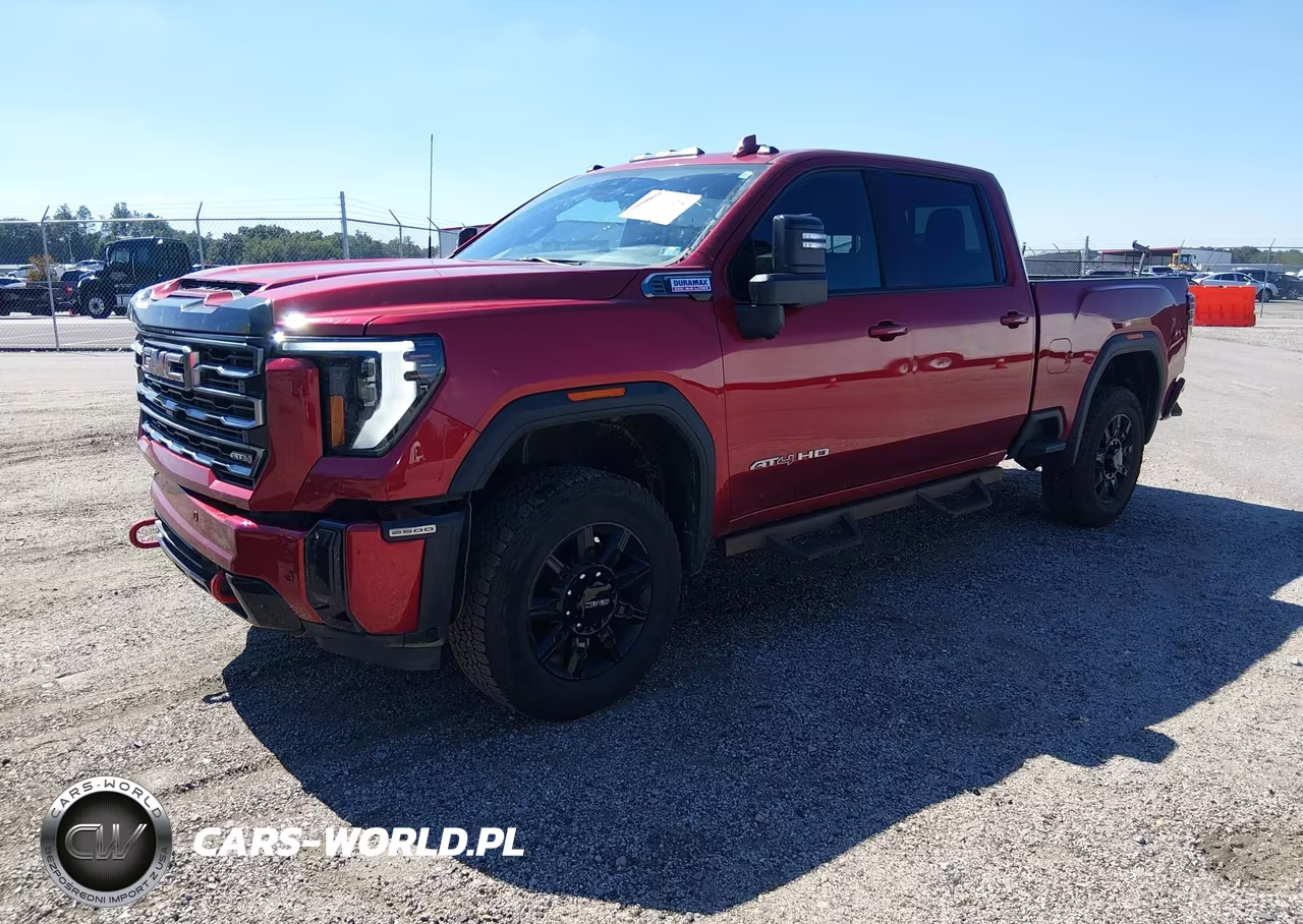 2025 GMC Sierra 2500Hd 4Wd Standard Bed At4 VIN:1GT4UPEY8SF181605 - 2