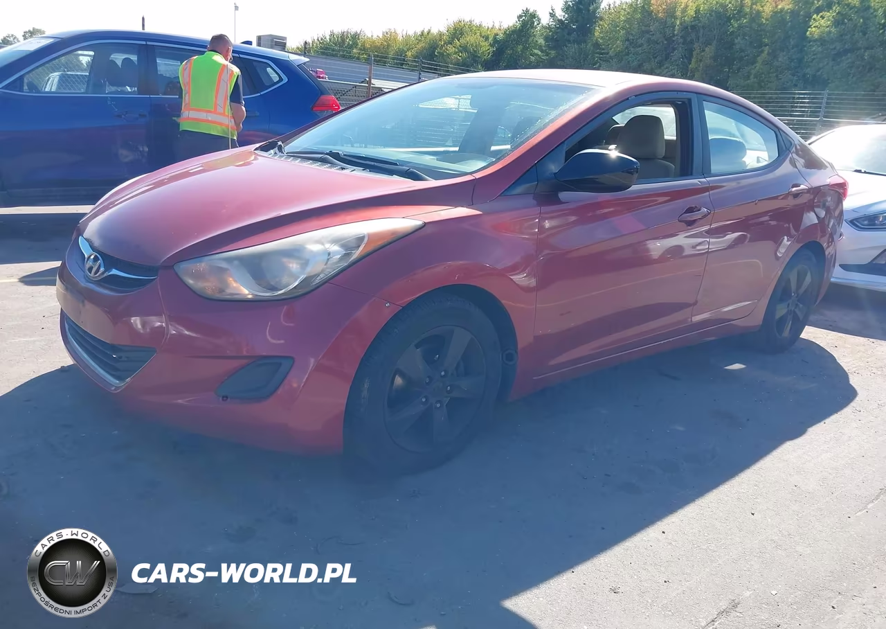 2011 Hyundai Elantra Gls (Ulsan Plant) VIN:KMHDH4AE6BU116760 - 2