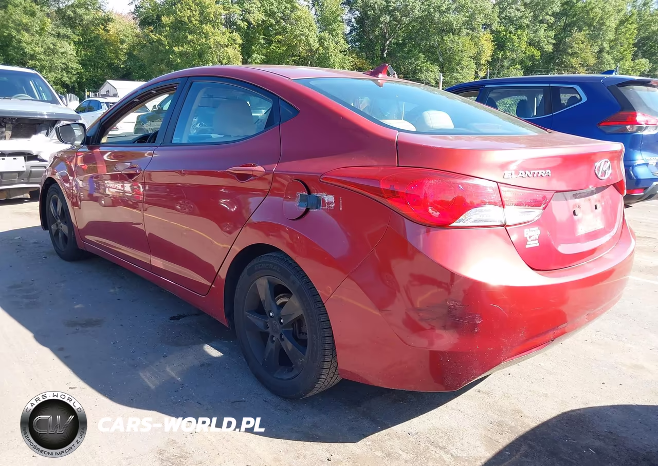 2011 Hyundai Elantra Gls (Ulsan Plant) VIN:KMHDH4AE6BU116760 - 3