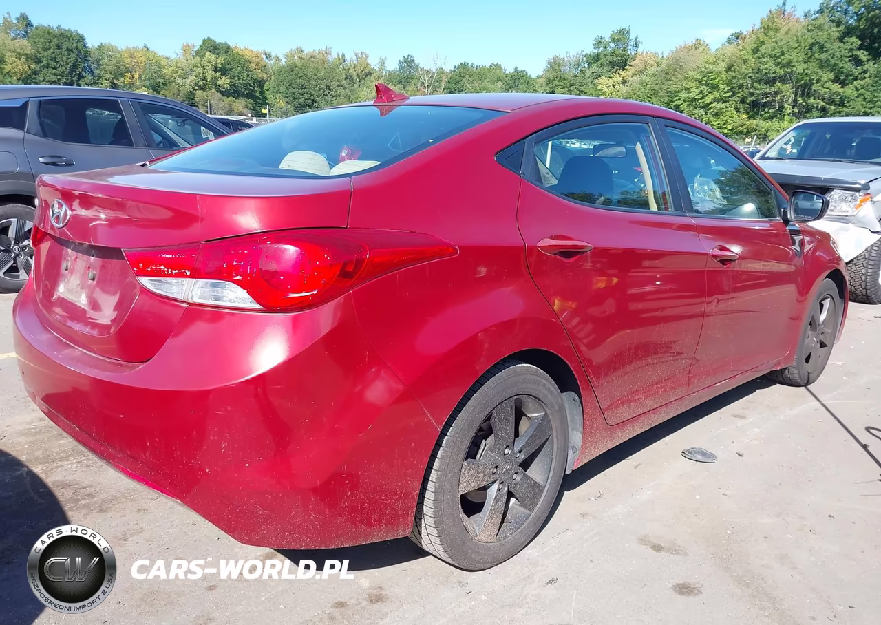2011 Hyundai Elantra Gls (Ulsan Plant) VIN:KMHDH4AE6BU116760 - 4