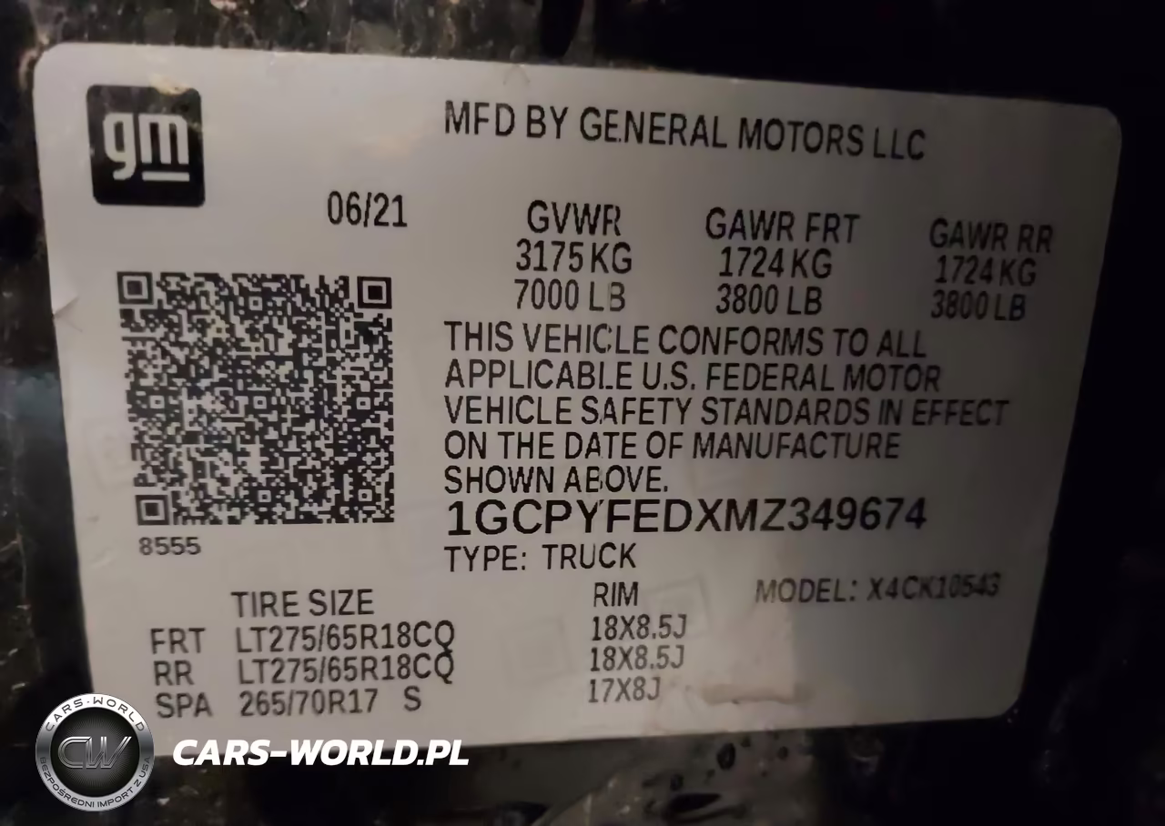 2021 Chevrolet Silverado 1500 Lt Trail Boss VIN:1GCPYFEDXMZ349674 - 9