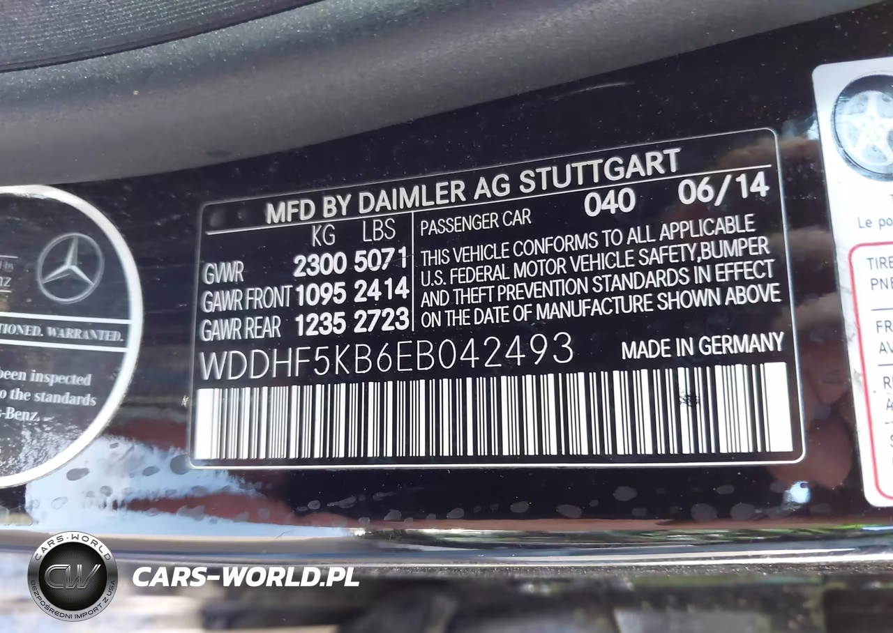 2014 Mercedes-Benz E 350 VIN:WDDHF5KB6EB042493 - 9