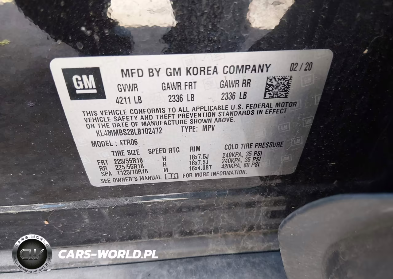 2020 Buick Encore Gx Fwd Preferred VIN:KL4MMBS28LB102472 - 9