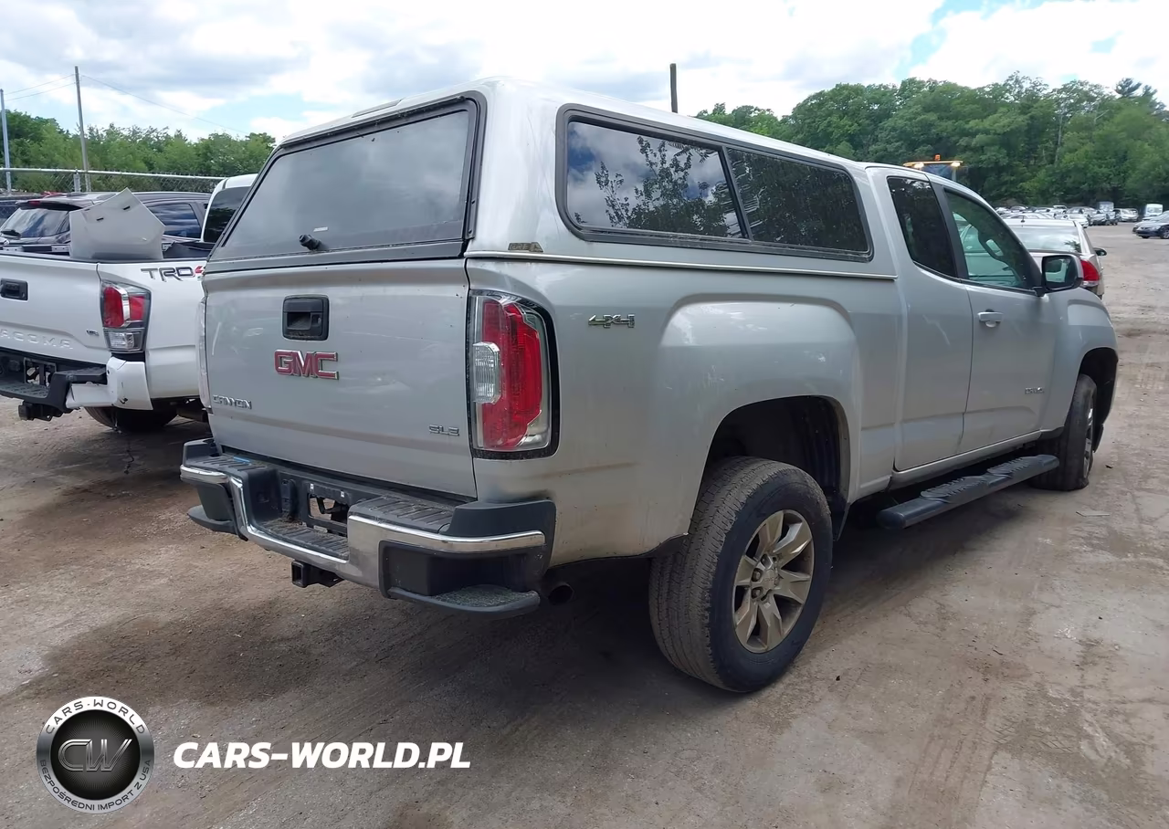 2016 GMC Canyon 4Wd Sle VIN:1GTH6CE36G1395893 - 4
