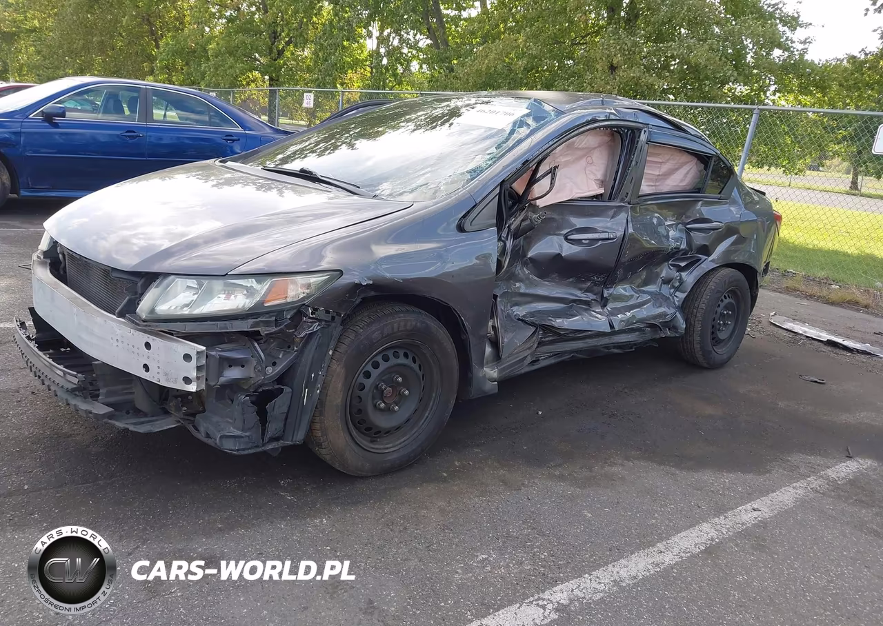 2014 Honda Civic Lx VIN:2HGFB2F51EH512843 - 2