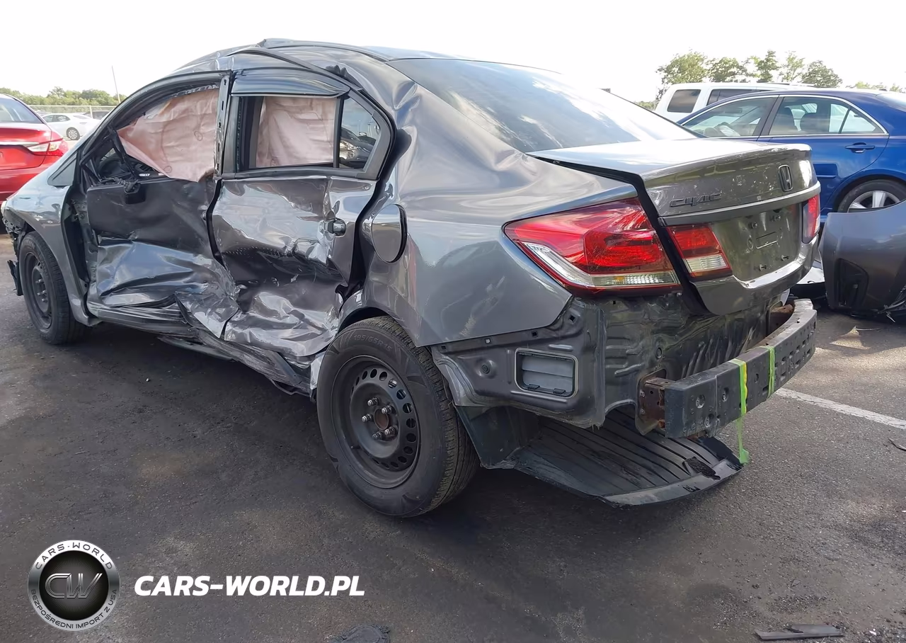 2014 Honda Civic Lx VIN:2HGFB2F51EH512843 - 3