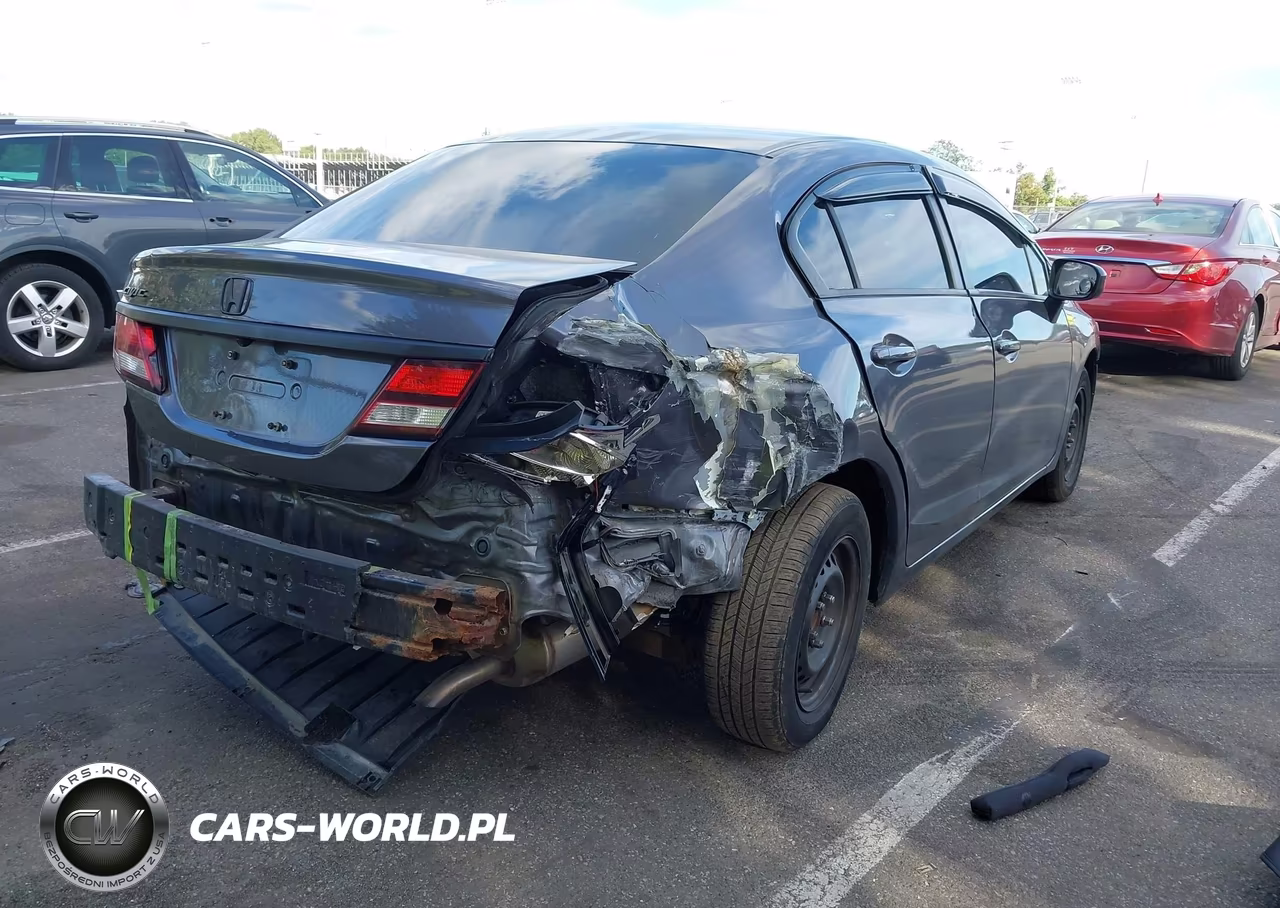 2014 Honda Civic Lx VIN:2HGFB2F51EH512843 - 4