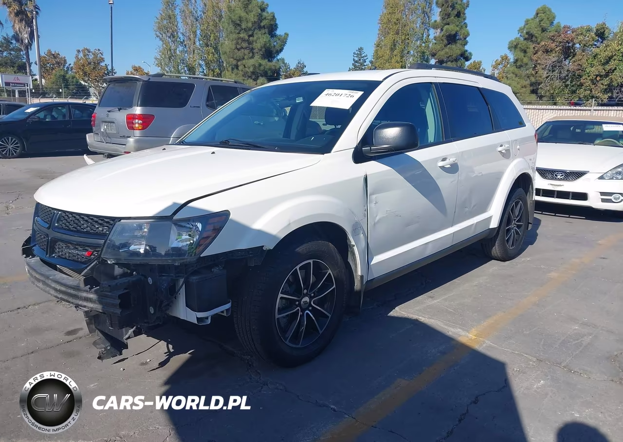 2018 Dodge Journey Se VIN:3C4PDCAB9JT322936 - 2