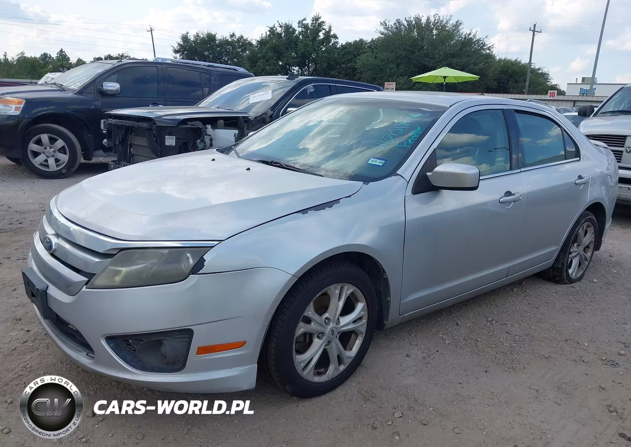 2012 Ford Fusion Se VIN:3FAHP0HA3CR143630 - 2