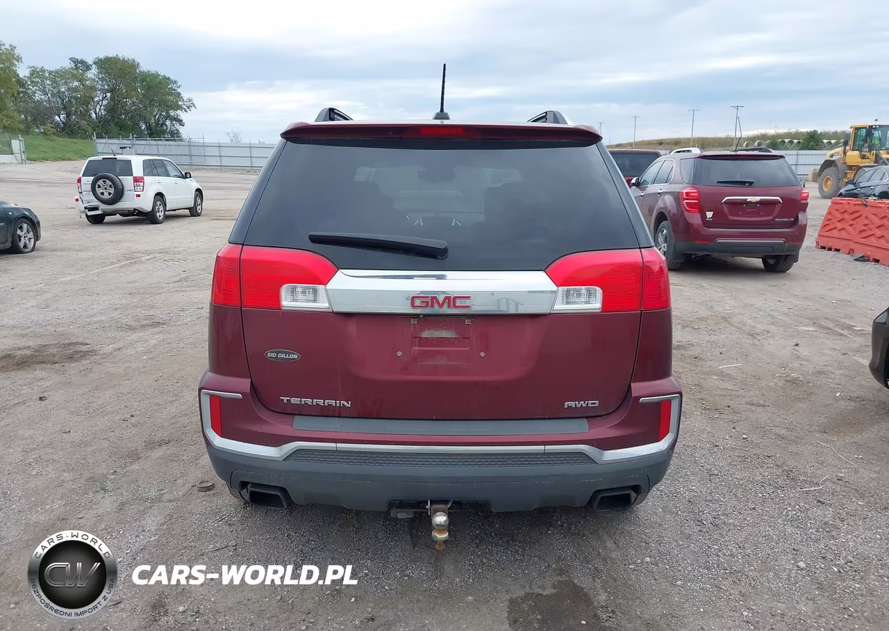 2016 GMC Terrain Slt VIN:2GKFLUE33G6130324 - 16