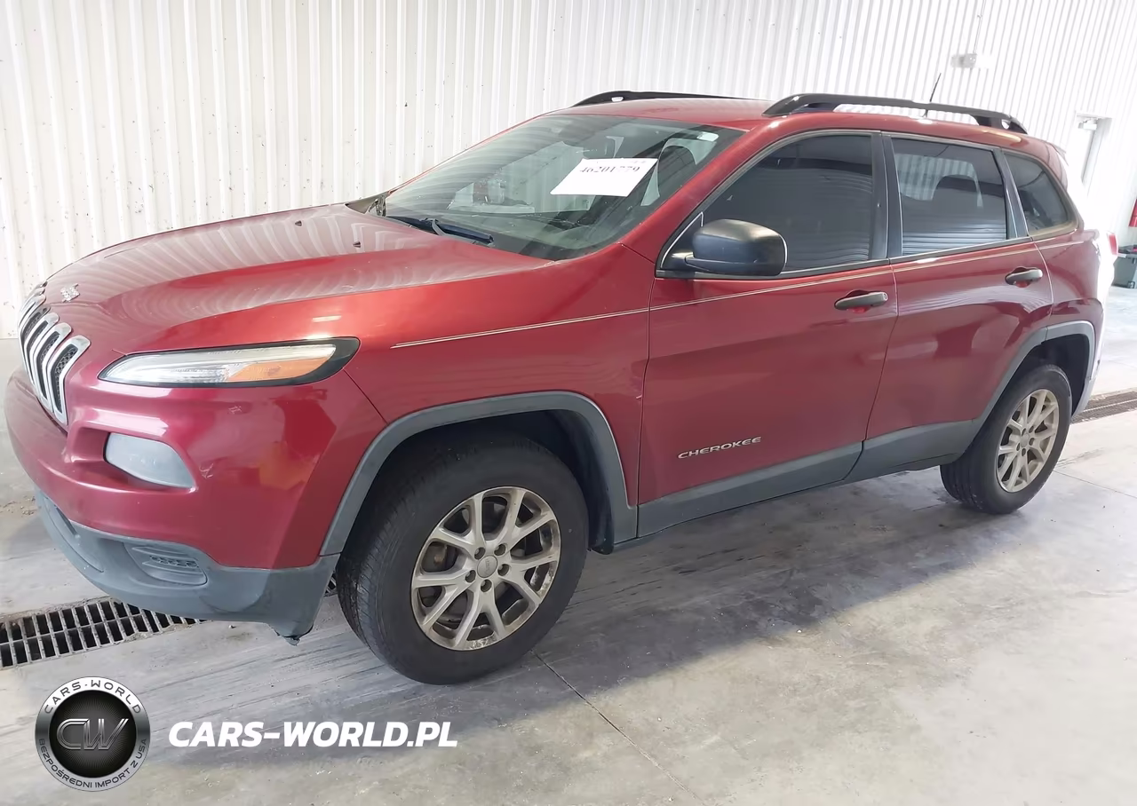 2016 Jeep Cherokee Sport VIN:1C4PJMAB3GW112141 - 2