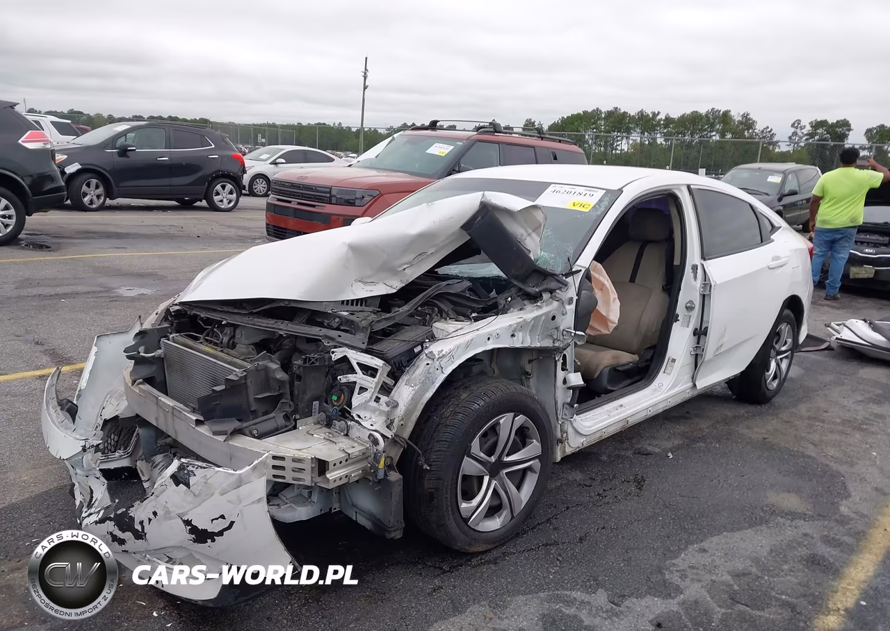 2017 Honda Civic Lx VIN:19XFC2F50HE061867 - 2