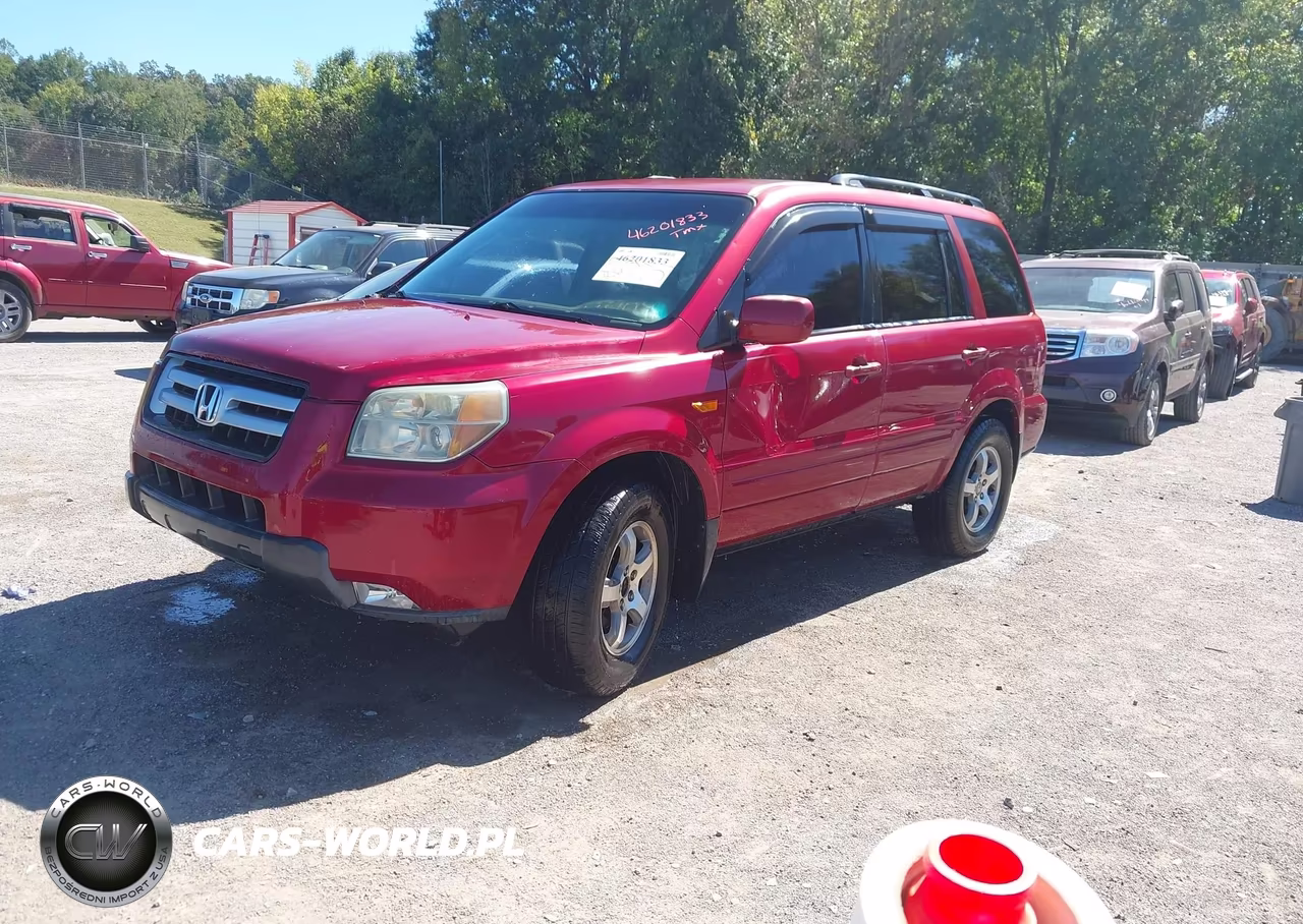 2006 Honda Pilot Ex VIN:5FNYF284X6B025857 - 2