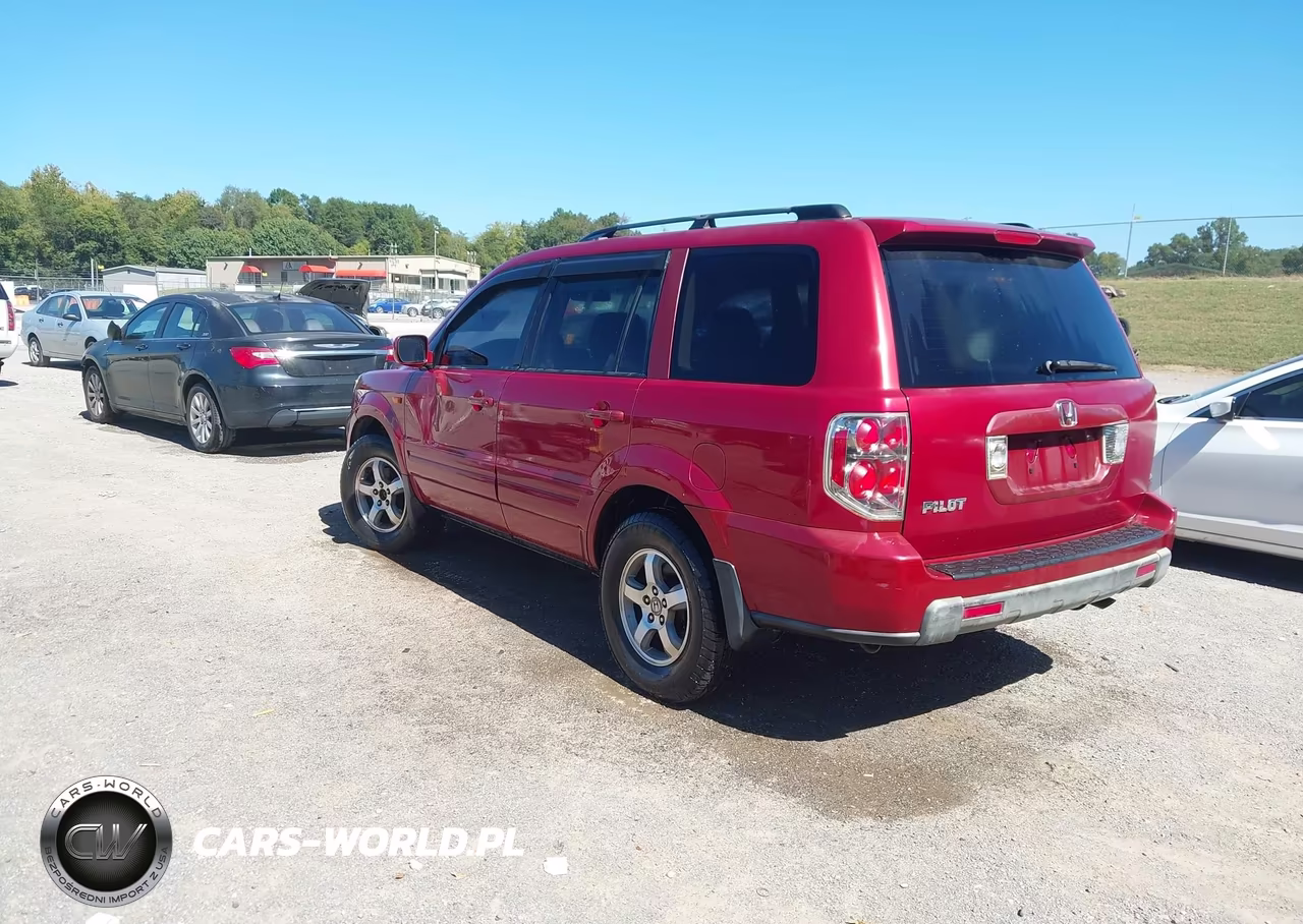 2006 Honda Pilot Ex VIN:5FNYF284X6B025857 - 3