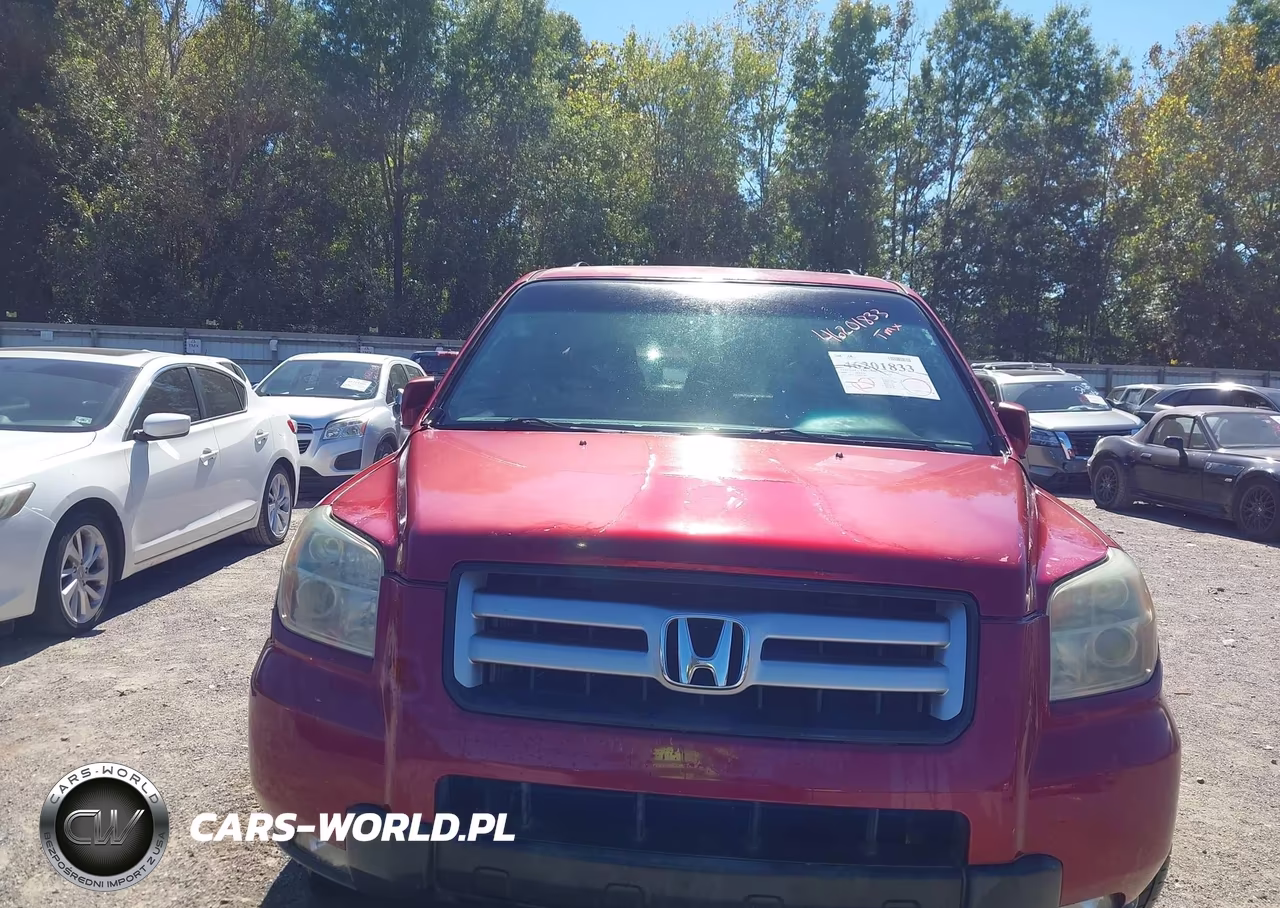 2006 Honda Pilot Ex VIN:5FNYF284X6B025857 - 6