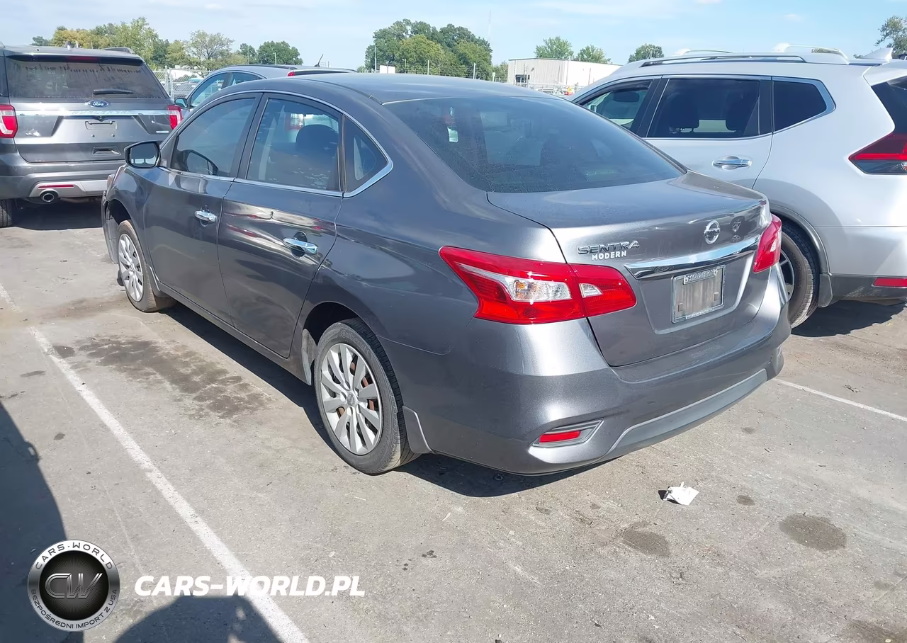 2017 Nissan Sentra S VIN:3N1AB7AP7HY383992 - 3