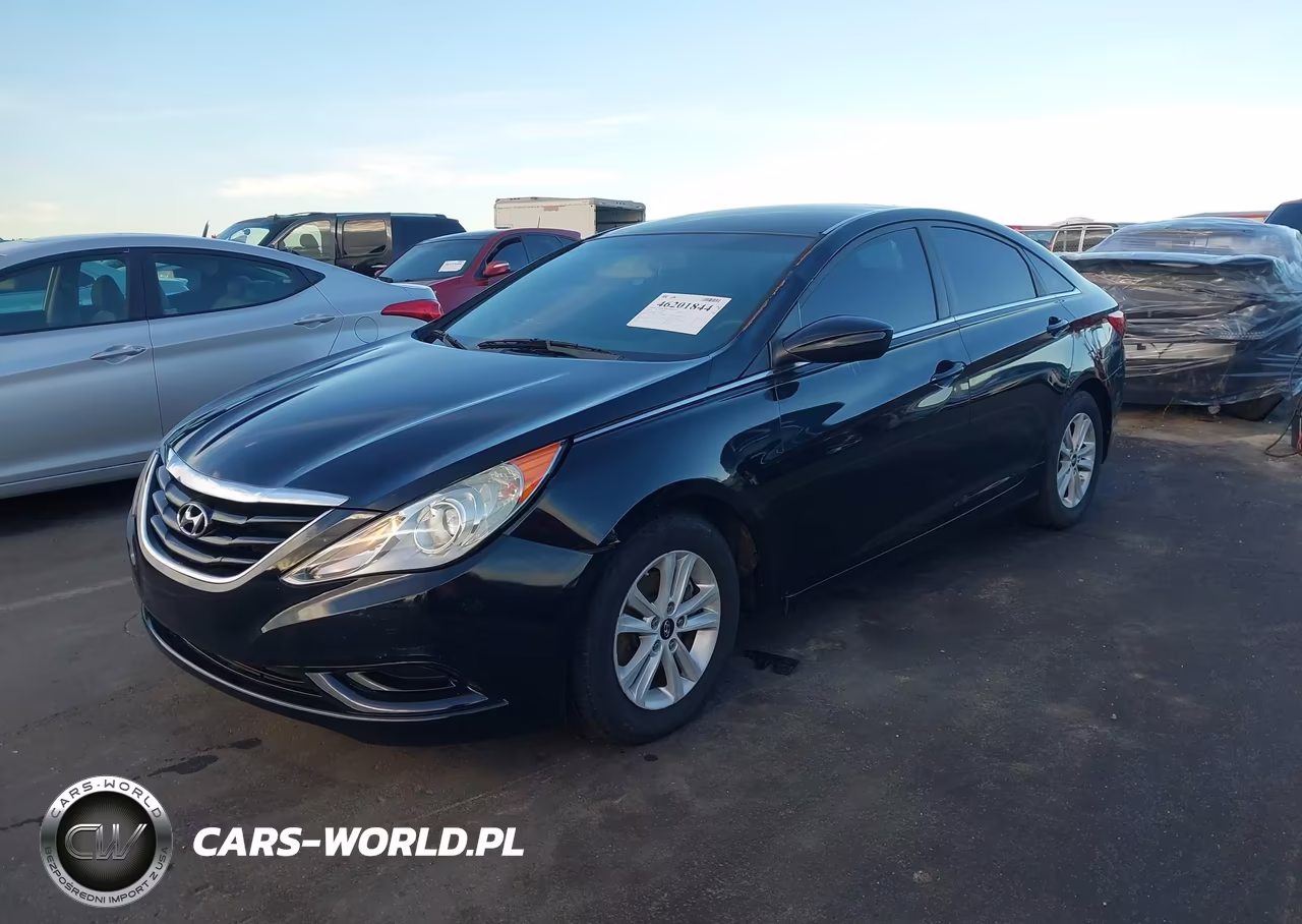 2013 Hyundai Sonata Gls VIN:5NPEB4AC6DH661962 - 2