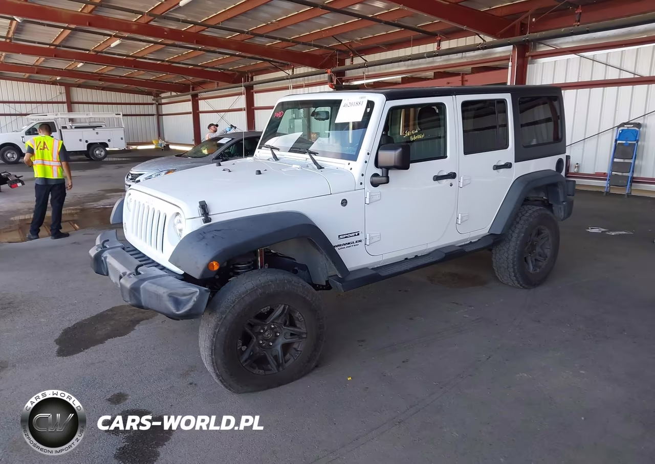 2017 Jeep Wrangler Unlimited Sport 4X4 VIN:1C4BJWDG9HL678093 - 2