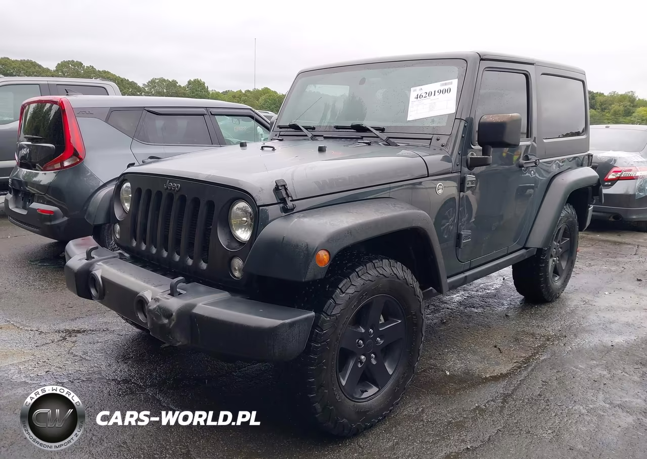 2017 Jeep Wrangler Big Bear 4X4 VIN:1C4AJWAG4HL613894 - 2